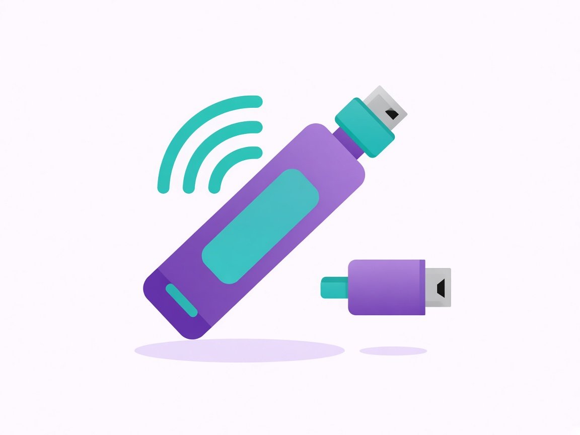 Strømmepinne med Wi-Fi-signal og HDMI-forlenger for bedre mottak